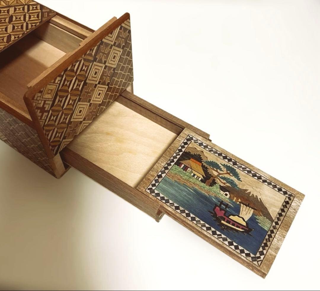 【希少・未使用品】秘密箱１０回仕掛け　５寸音入