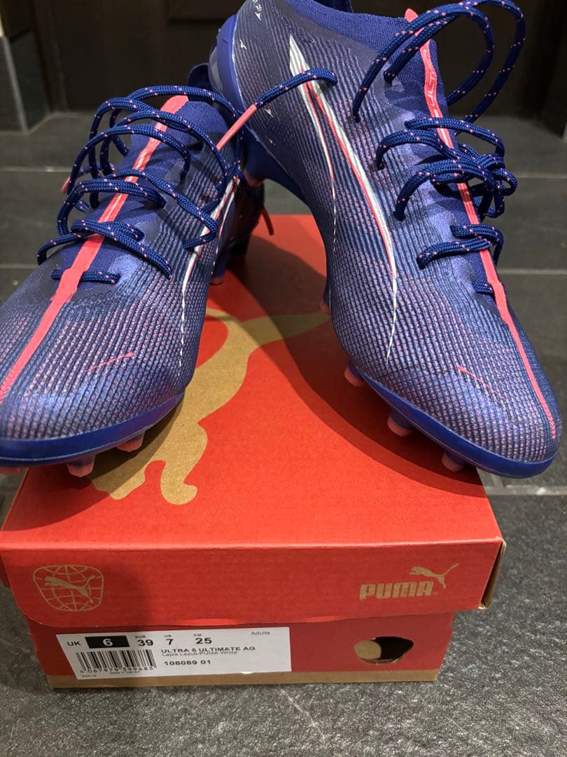 【最終価格】【極美品】Puma Ultra5 ultimate AG 25cm