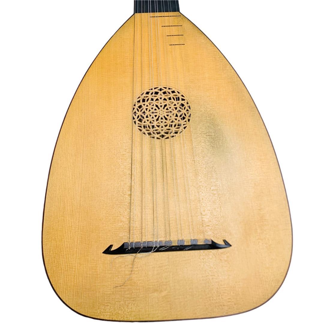 西村順治　リュート　1985 7コース　13弦