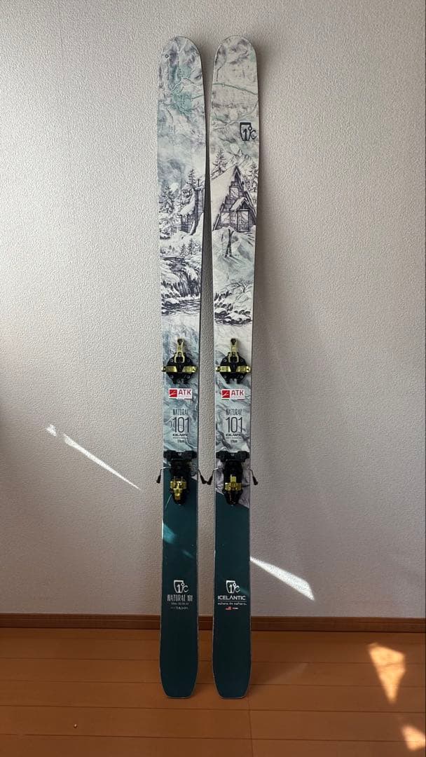 スキー ICELANTIC Natural 101 ATK FR14 POMOCA
