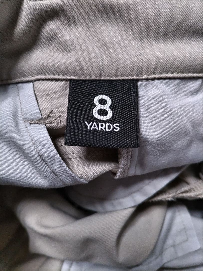 8YARDS ハチヤーズ　ストレッチ　ジョガーパンツ　ベージュ