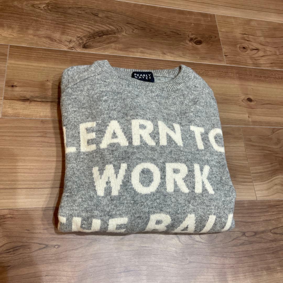 【美品】PEARLY GATES⭐︎パーリーゲイツwool sweater 5