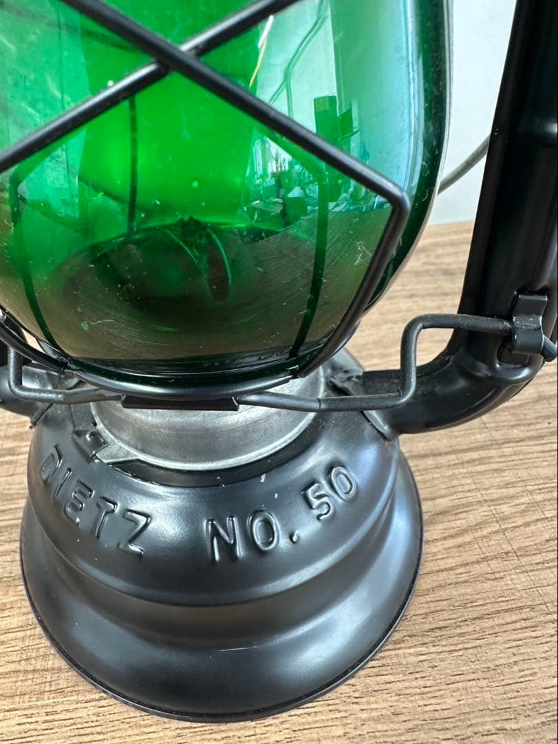 美品）デイツ50ランタン　グリーングローブ　NO.50