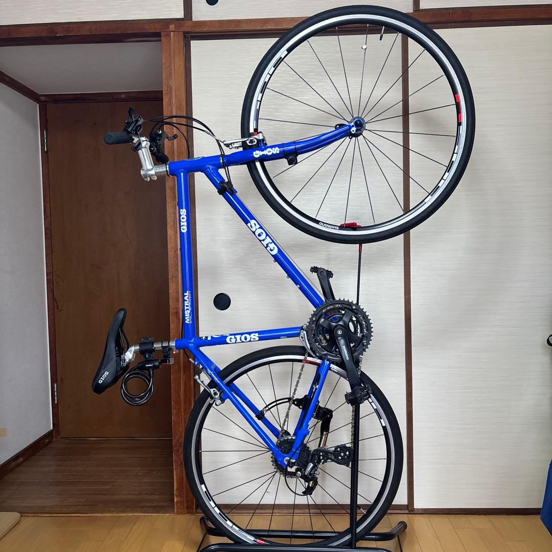 引き取り専用！GIOS　MISTRAL　ジオス ブルー520サイズ　クロスバイク