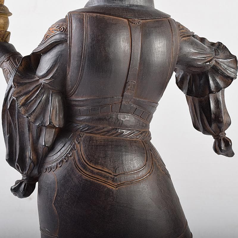 仏教美術　isumu　イスム　樹脂製　レプリカ　毘沙門天像　置物　FR7645B