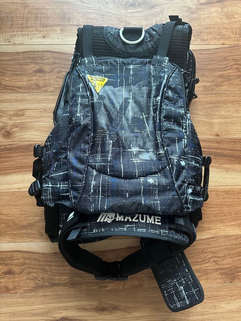 マズメ レッドムーンライフジャケット IX ブラックカスリ MZLJ-591