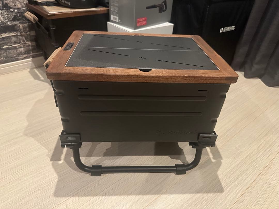 シェルフコンテナ25 限定黒 2個セット　色々