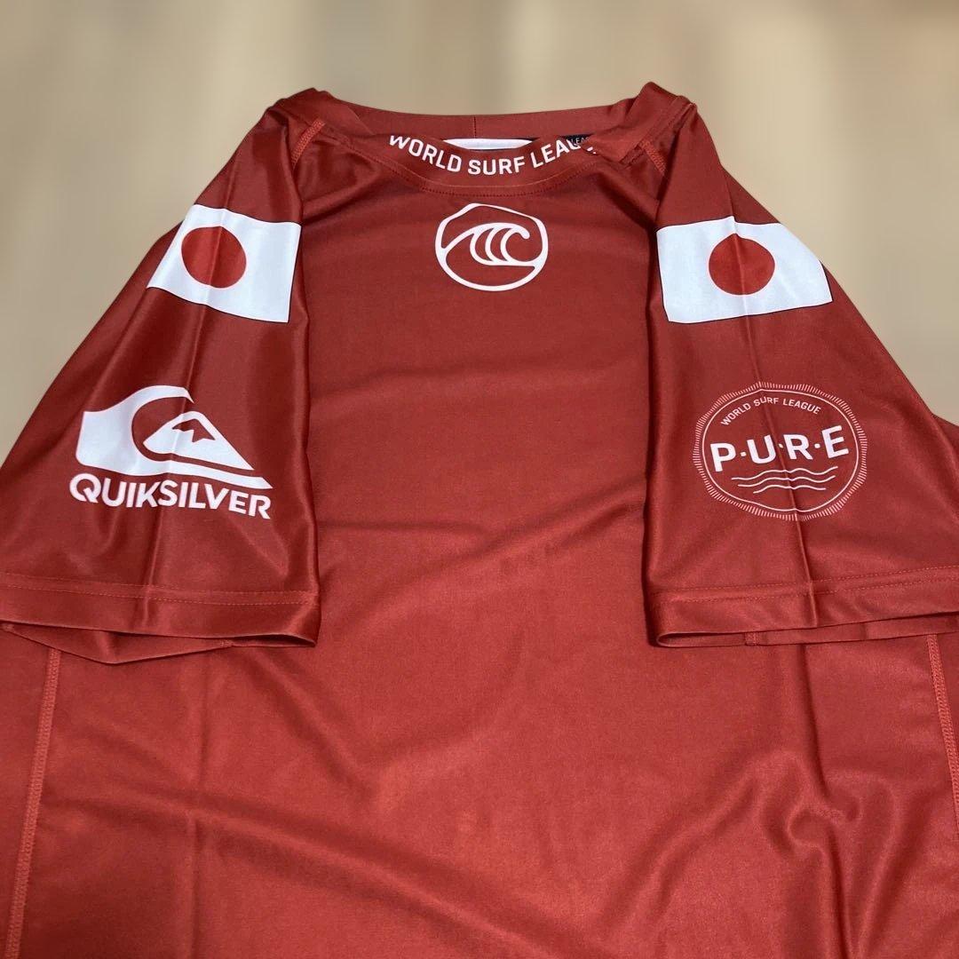 WSL サーフィン　クイックシルバー 公式ジャージ　五十嵐カノア