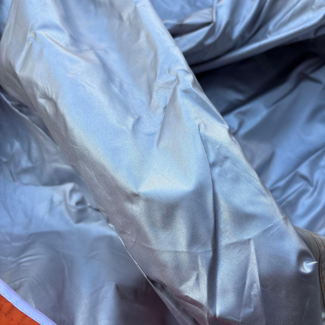 美品 FIELDOOR タープテント オレンジ トップカバー付き♪