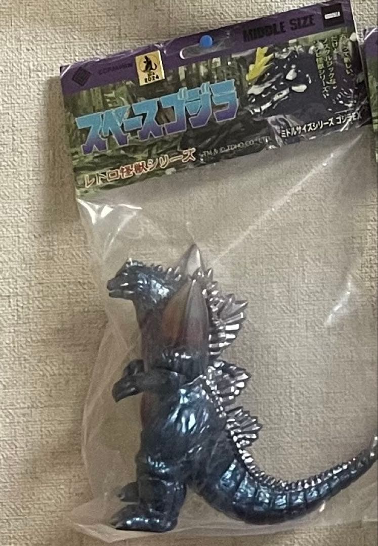 ccp ミドルサイズシリーズ スペースゴジラ　メタリックダークブルー