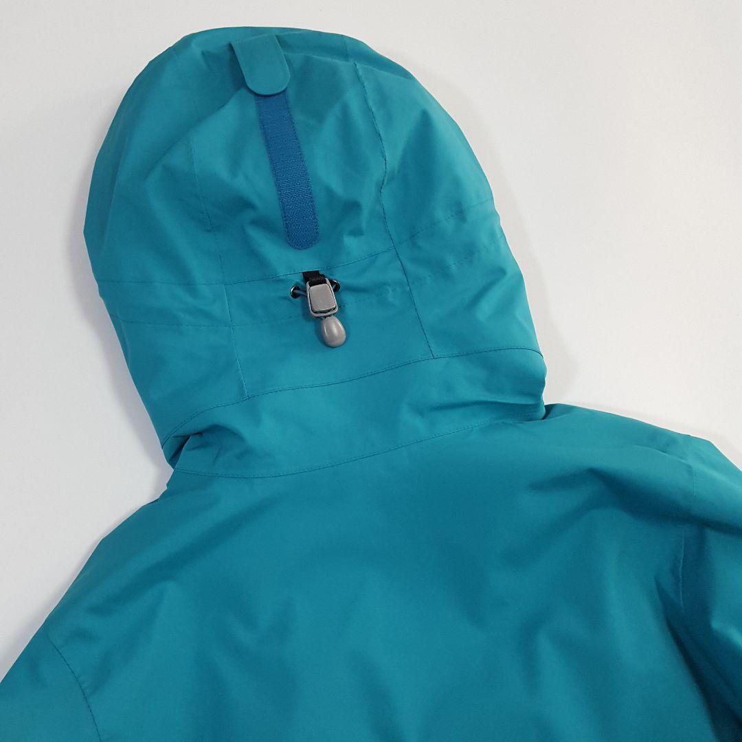 美品 モンベル レディース 防水透湿 パウダーステップパーカ スノーウェア S