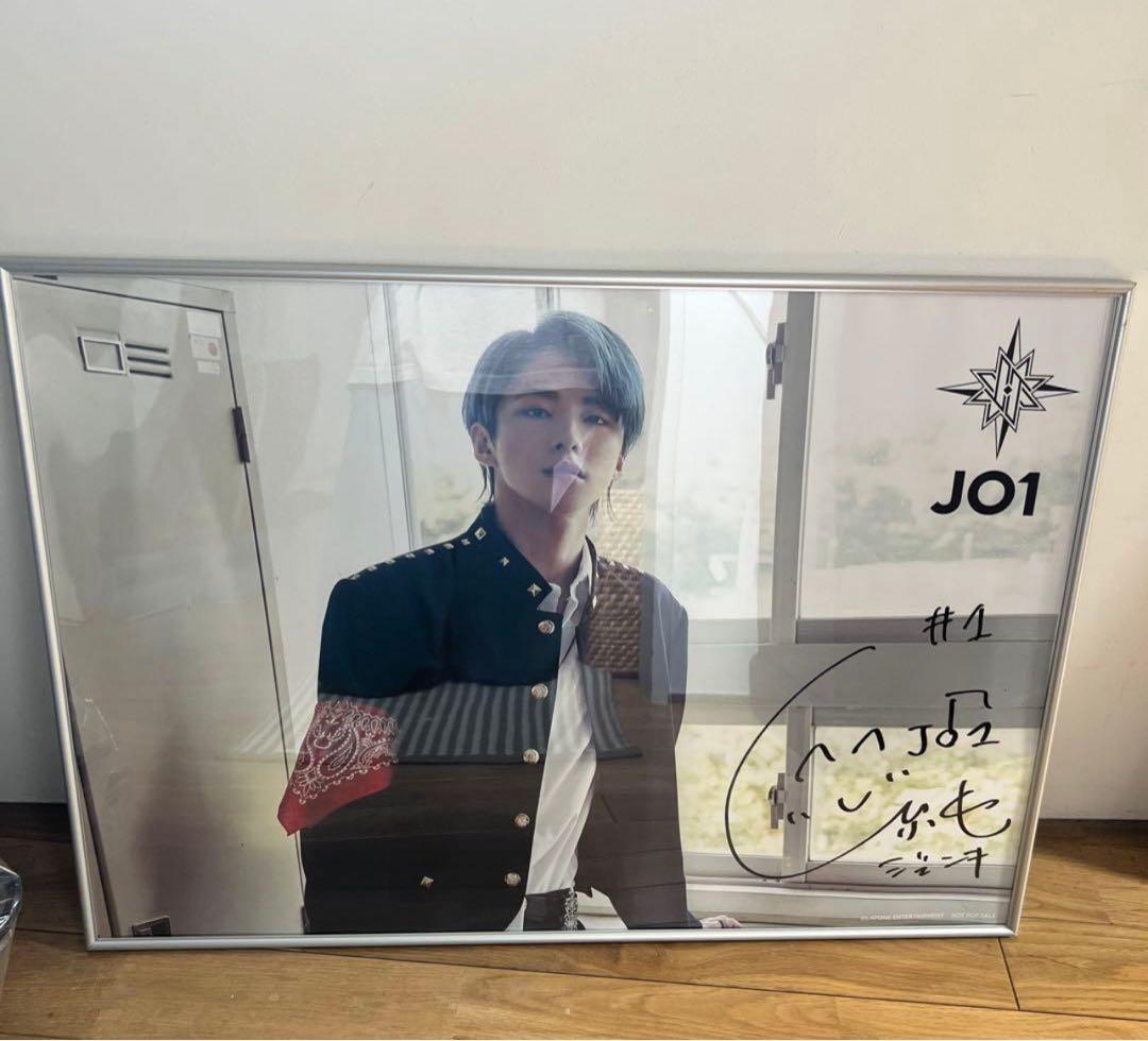 河野純喜　直筆サイン入りポスター