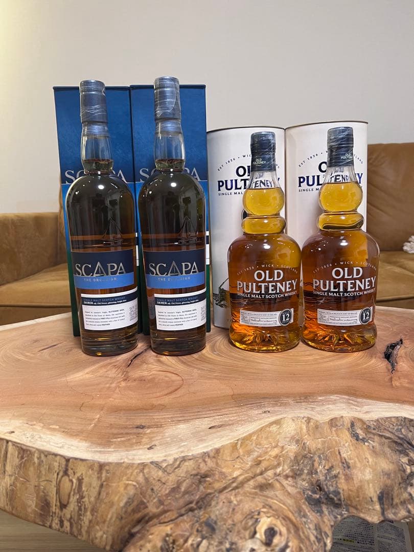 SCAPA & OLD PULTENEY ウイスキー 2本セット