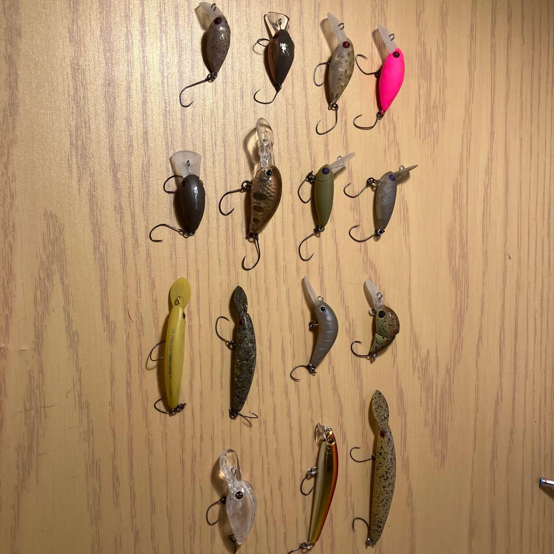 エリアトラウト用クランク15個セット