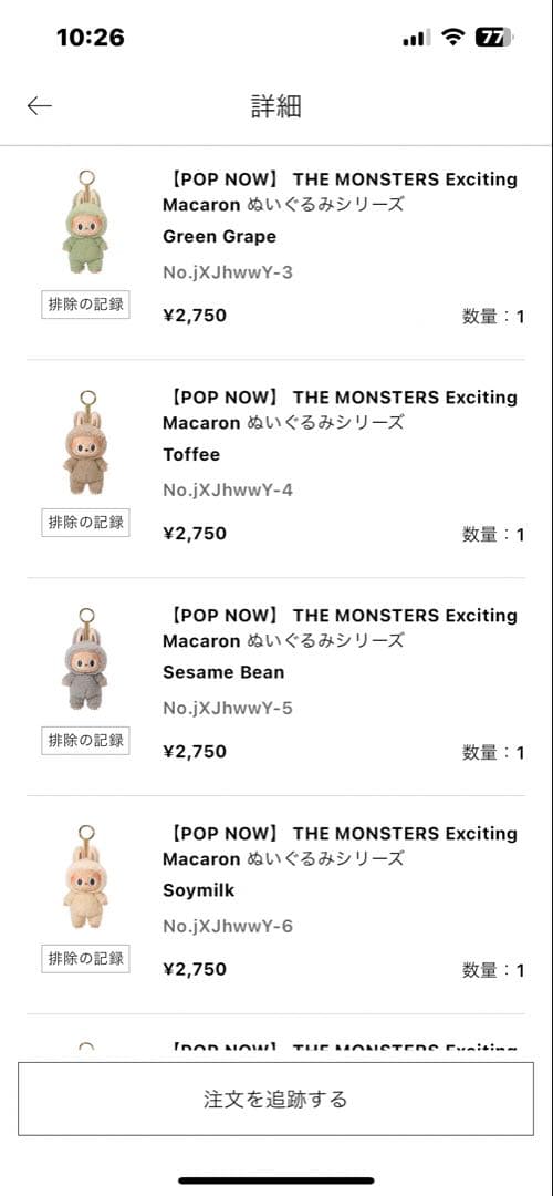 マカロン Exciting Macaron アソート　外箱無し　新品未開封品