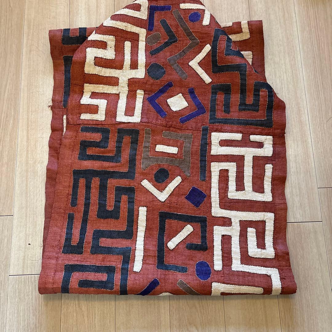 アンティーク　クバ布