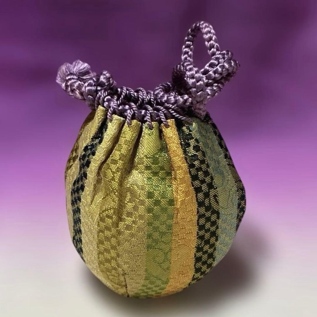 せき勝龍寺窯【中興名物 伊予簾写茶入 古瀬戸】 共箱/仕覆【伊豫簾】 陶印