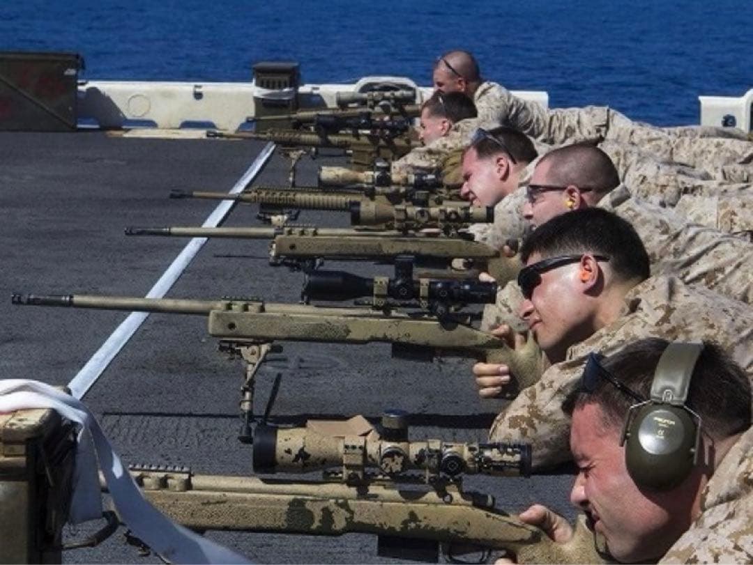 超希少　実物　官給品　 USMC スコープリング Badger Ordnance