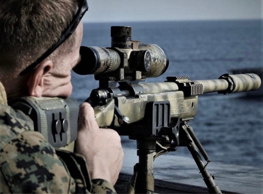 超希少　実物　官給品　 USMC スコープリング Badger Ordnance