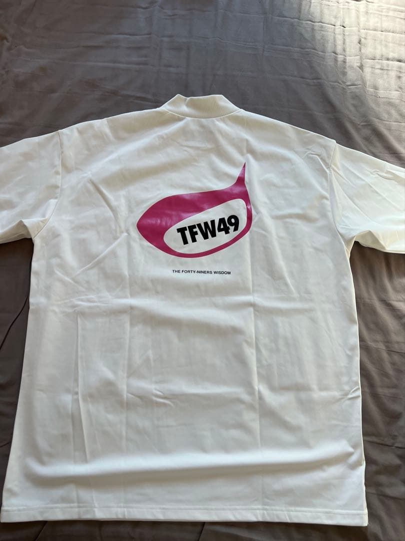 TFW49 25SS 名古屋限定　HALF MOCKNECK TEE L