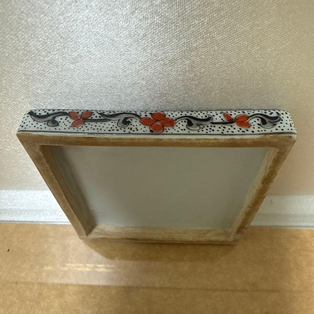 大清道光年製 粉彩香盒 文房用具