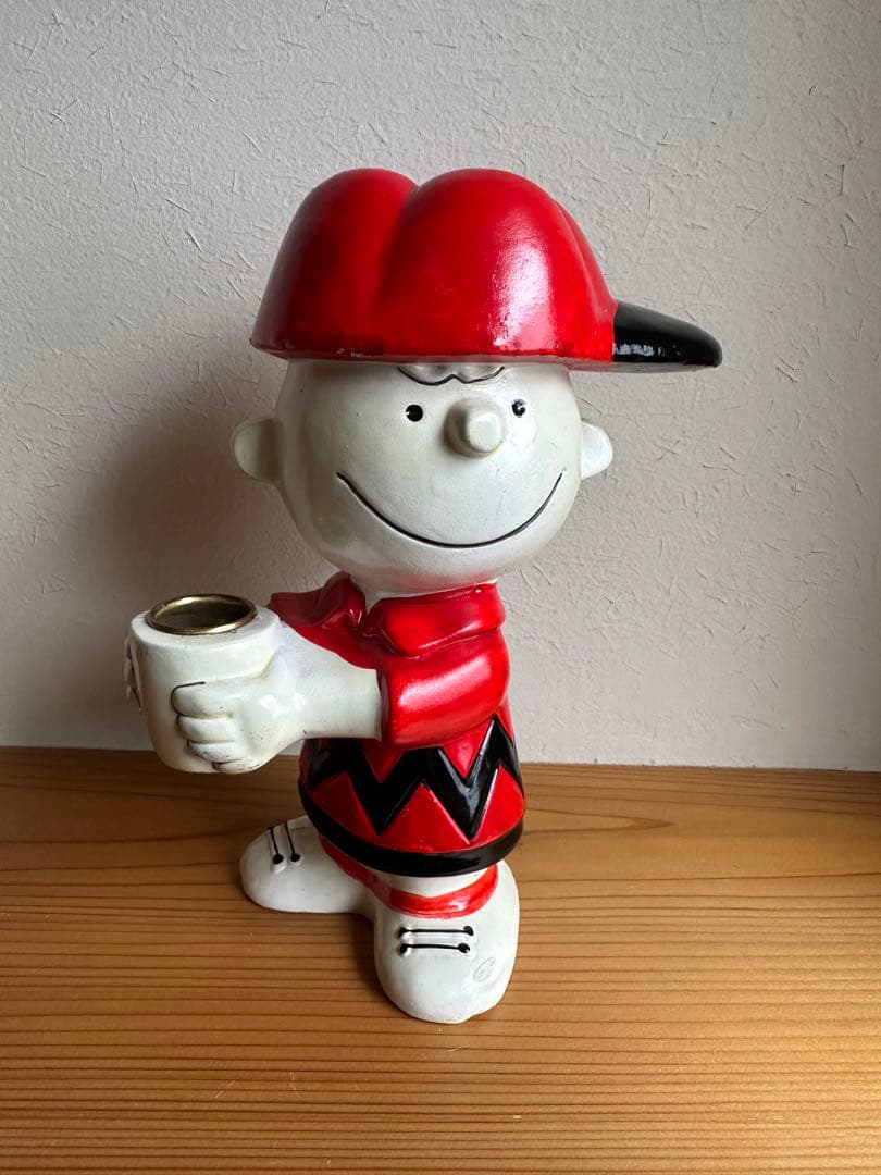 1970年代　HALLMARK社製 スヌーピー　他4体セット　キャンドルホルダー