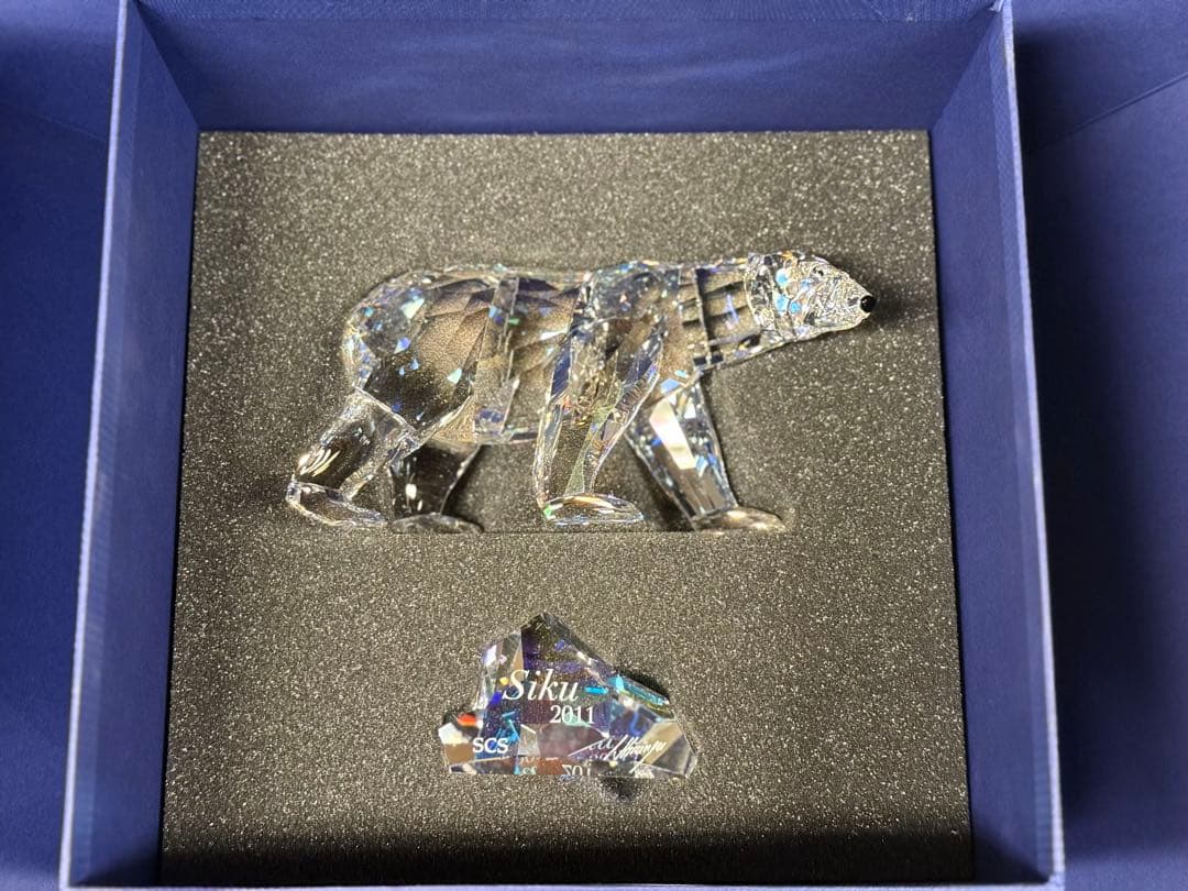 スワロフスキー 2011年 ポーラーベア ムーンライトクリスタル SCS限定