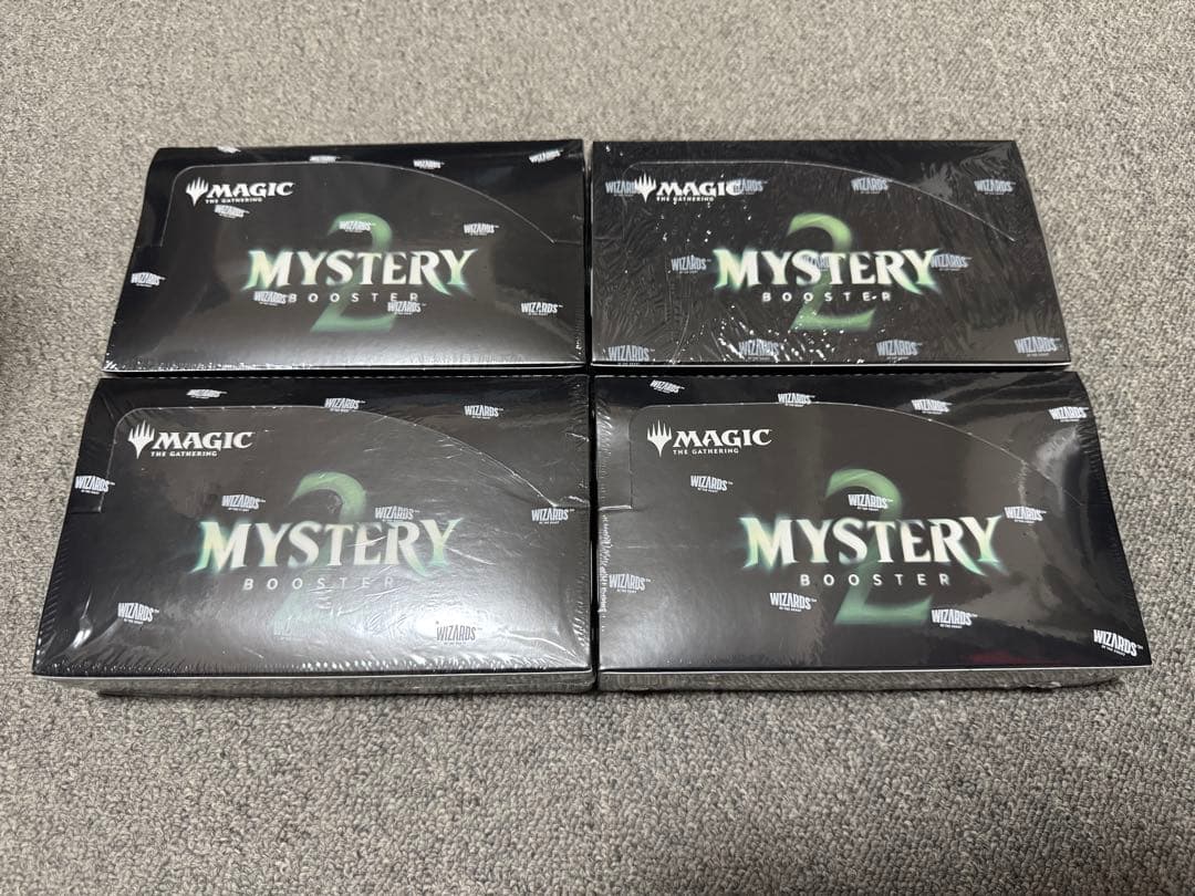Mystery Booster 2 未開封 ミステリーブースター2 4セット