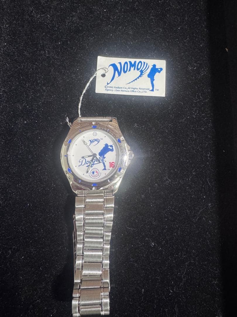 野茂英雄 1995年 ドジャース記念時計 新品未使用 OH済み