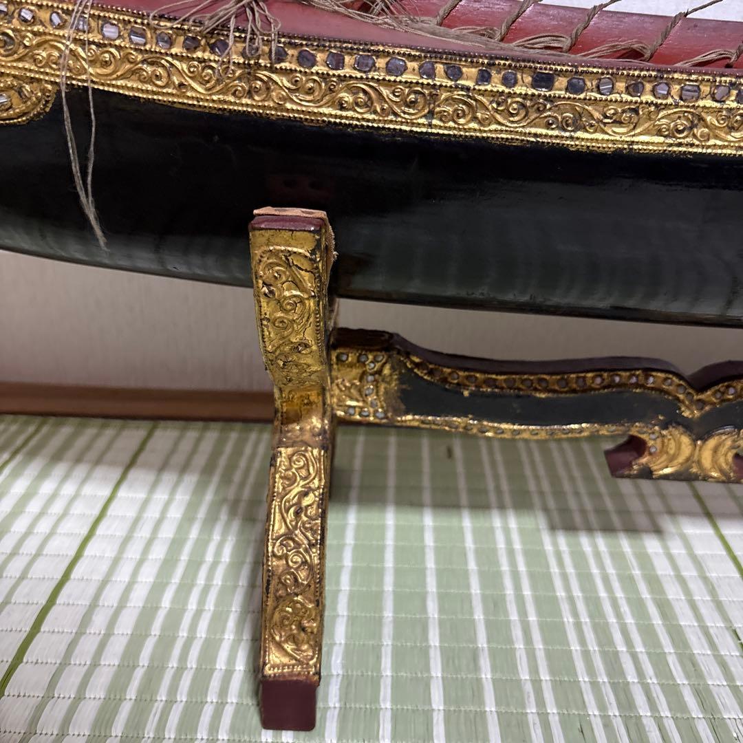 ビルマの竪琴 ミャンマー 伝統楽器 弦楽器 民族楽器　海外琴　ハープ　インテリア