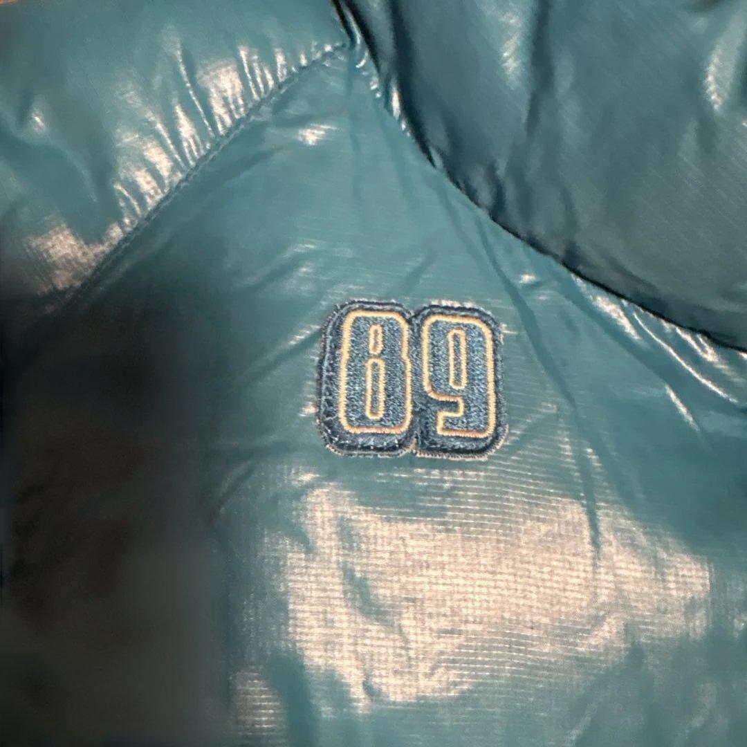 2ウェイPEARLY GATES ダウンジャケット ターコイズブルー