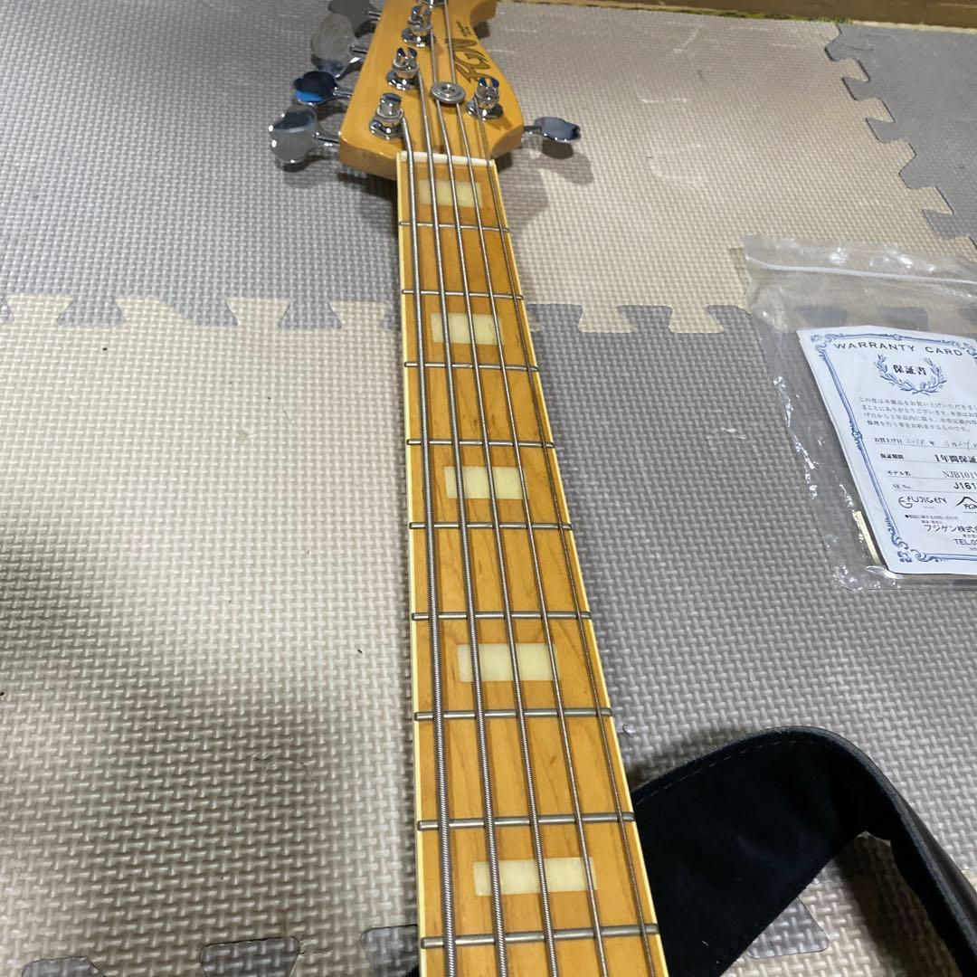 FGN フジゲン 5弦 NJB101V-VNT Neo Classic アッシュ