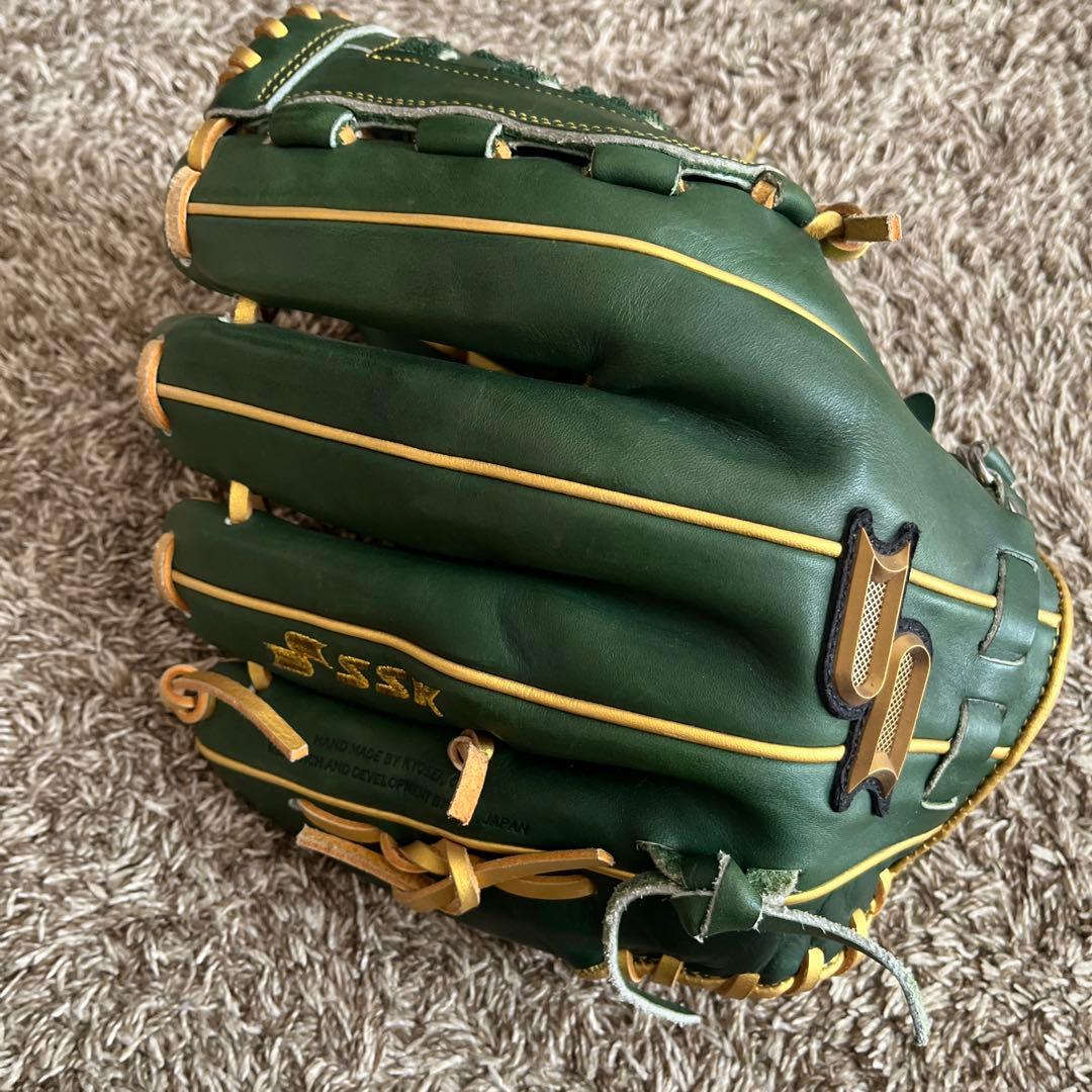 SSK 軟式グローブ 緑色