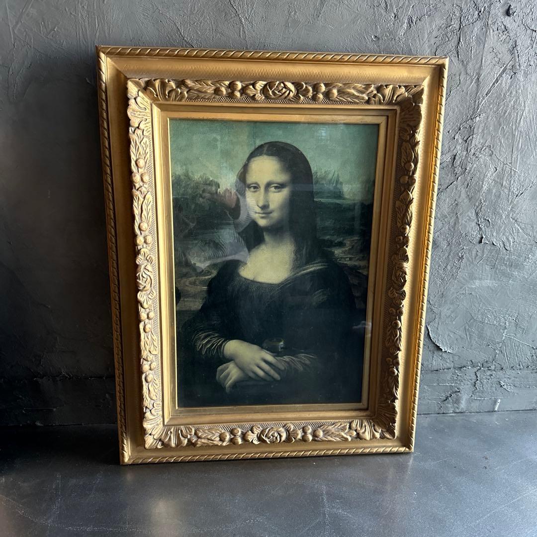 大幅お値下げ❣️ヴィンテージ！モナリザ 1974日本公開特別展示記念作品