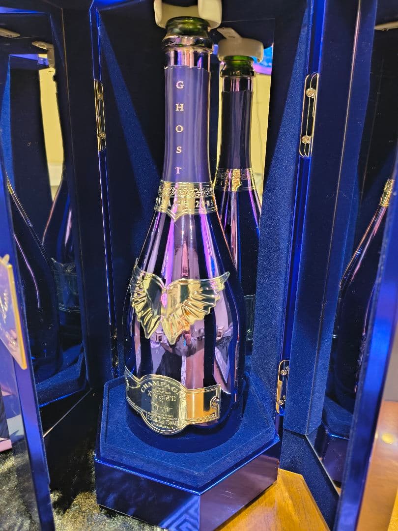 エンジェル　シャンパン　攻殻機動隊2005　空き瓶　外箱付