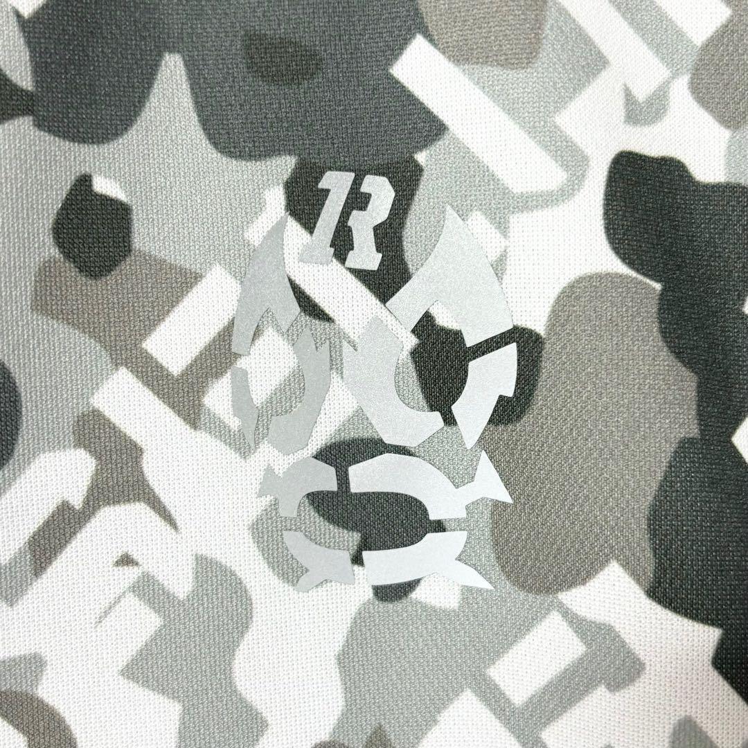 ラッセルノ ゴルフ リフレクター ロゴ SS モックネック セットアップ M