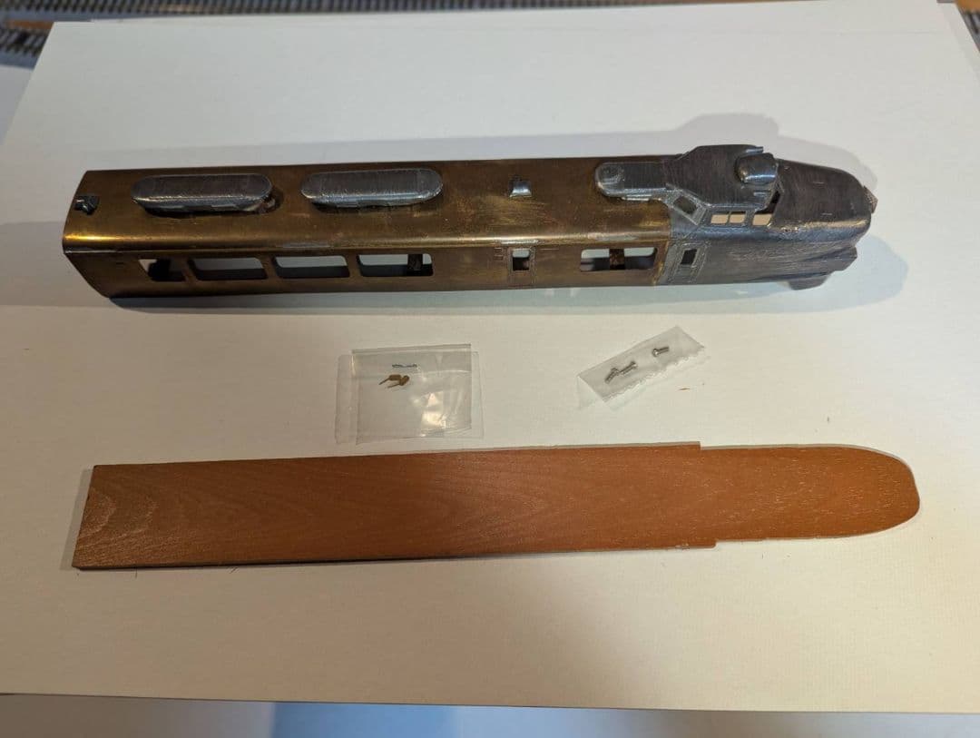 未塗装完成車体 カワイモデル 151系 12両セット