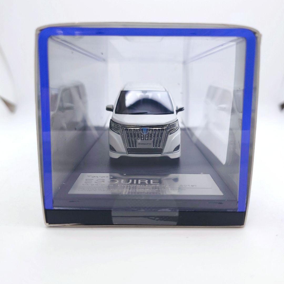 ハイストーリー エスクァイア ホワイトパール ミニカー 1/43 ミニカー