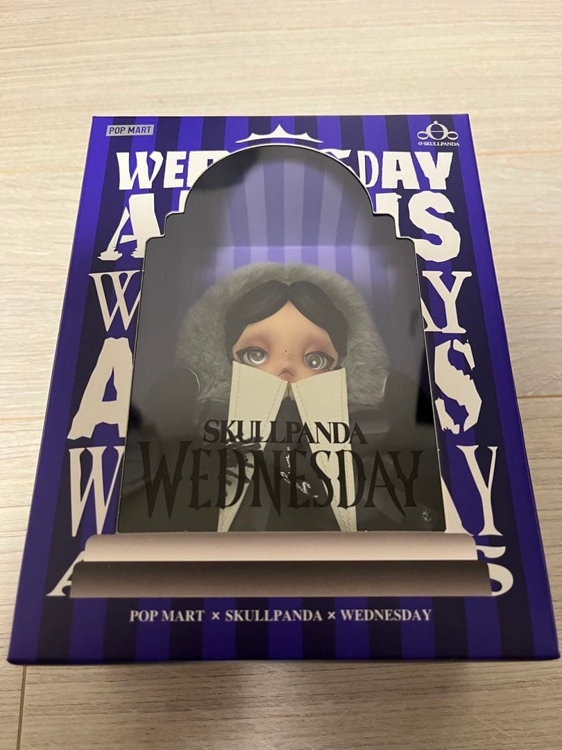スカルパンダ　wednesday popmart 2点セット