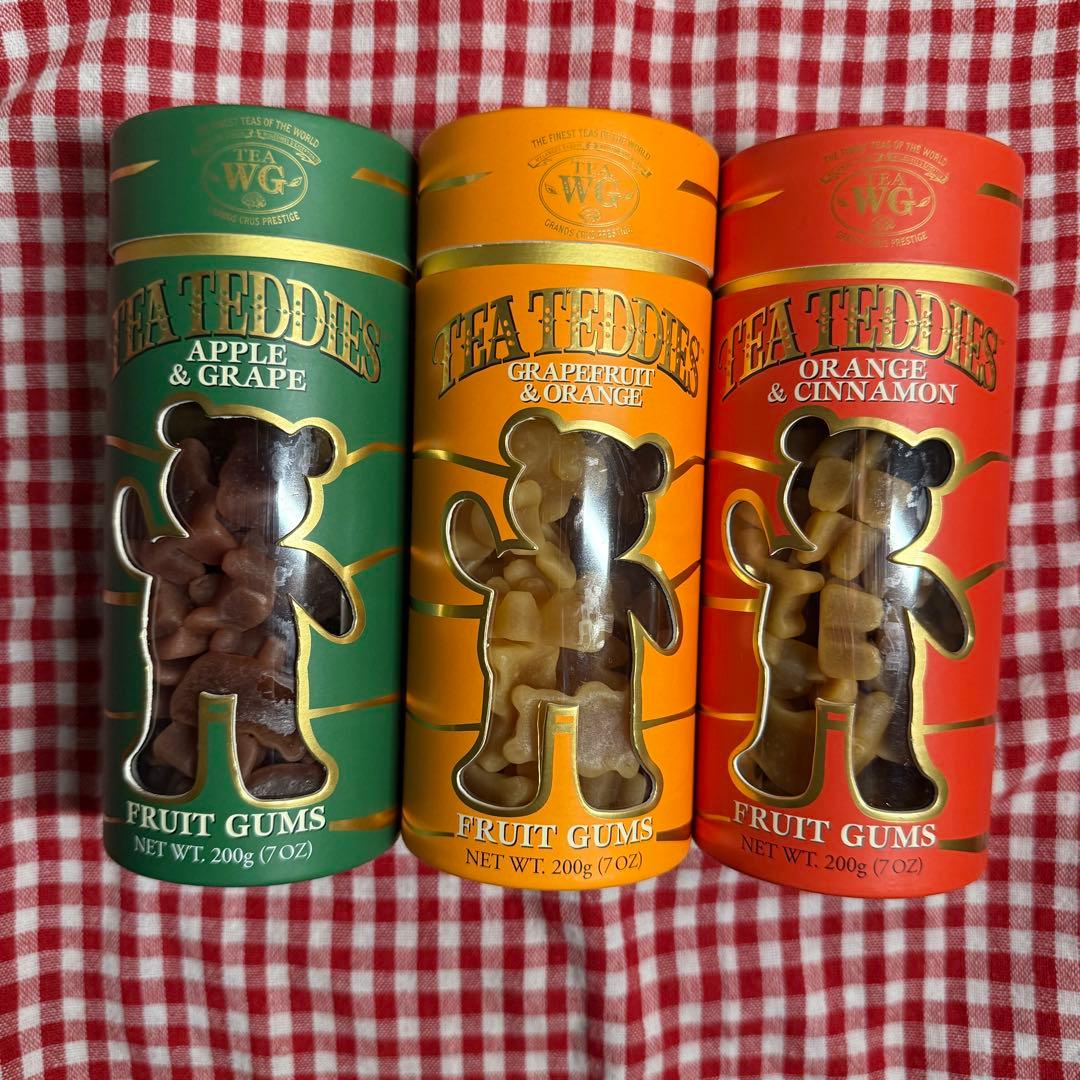 ［日本未発売］TEA WG グミ　3個セット