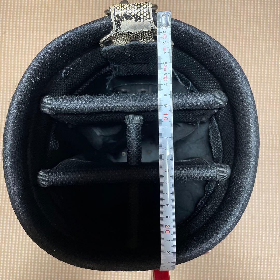 【レア柄】TaylorMadeテーラーメイド キャディバッグ フード付 蛇柄