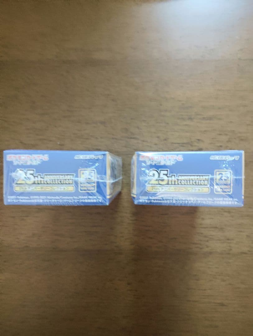 ポケモンカード25th アニバーサリーコレクション　2BOX シュリンク付き