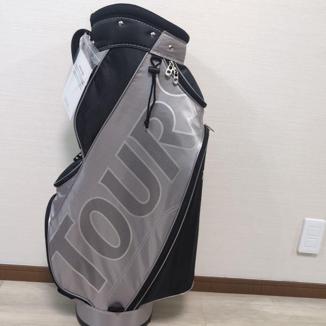 【新品4月購入品】 TourStage キャディバッグ シルバー/ブラック