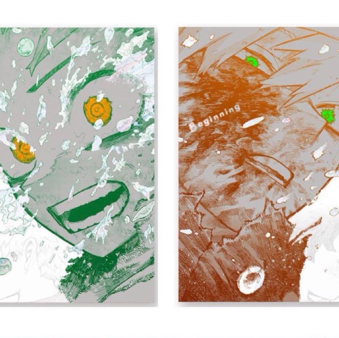 僕のヒーローアカデミア原画展 A2ポスター2枚セット　The Beginning