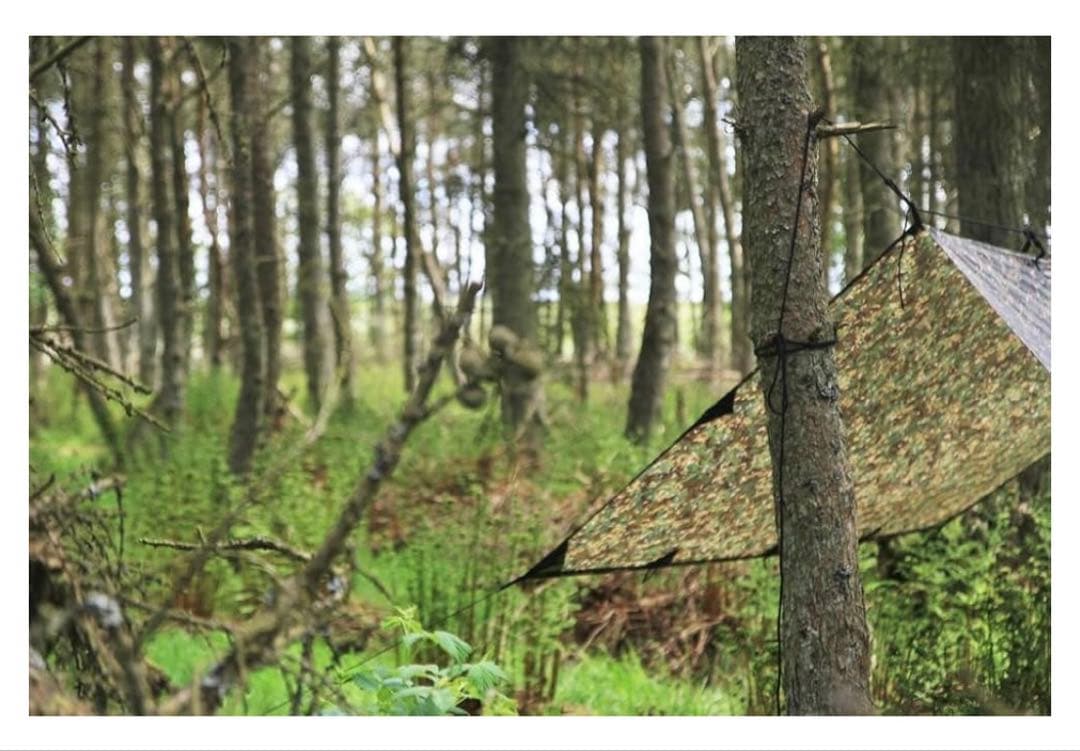 【美品・人気商品】DD Tarp3×3 マルチカム おまけ付