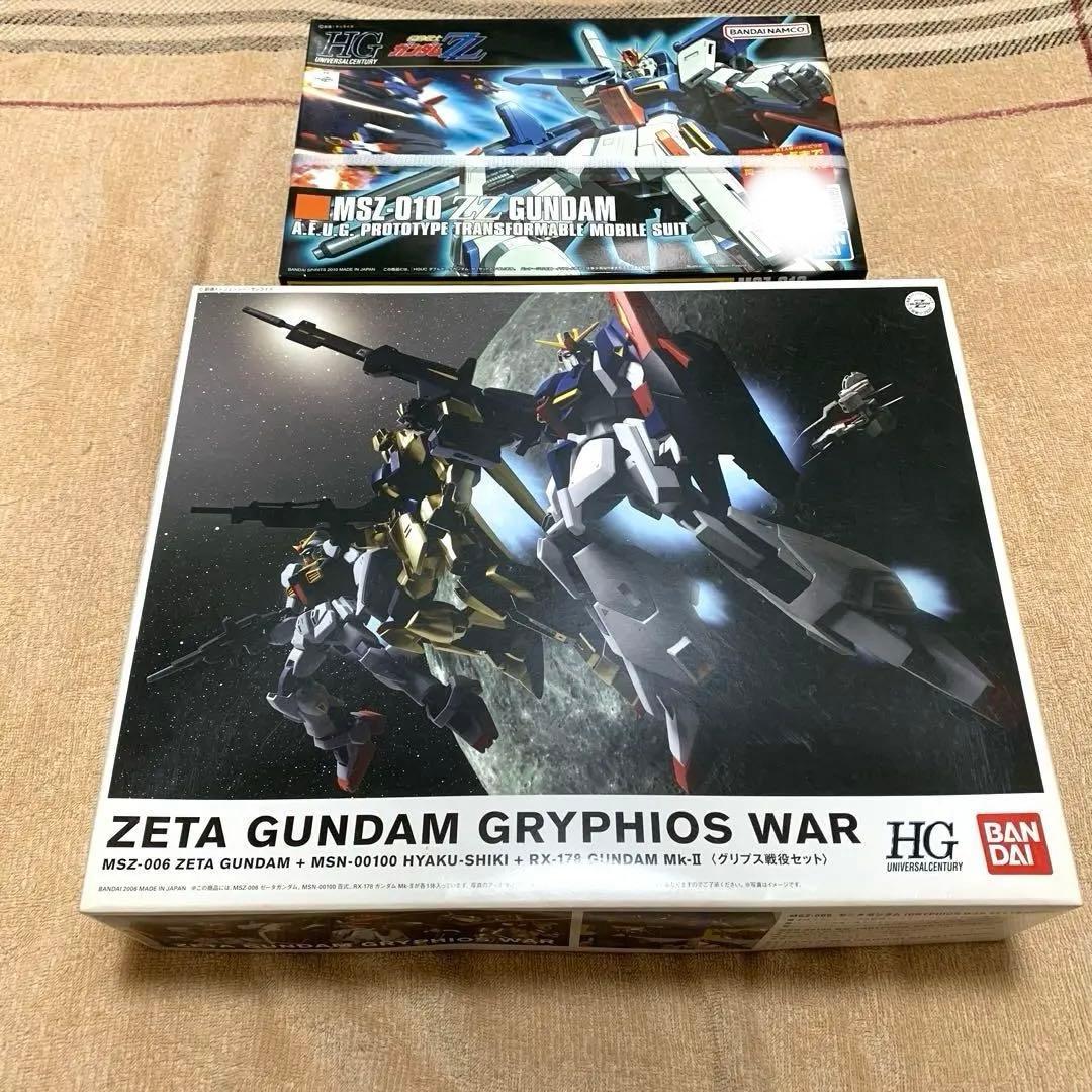 HG Zガンダムグリスプ戦役セット MSZ-010 No.111 ZZガンダム