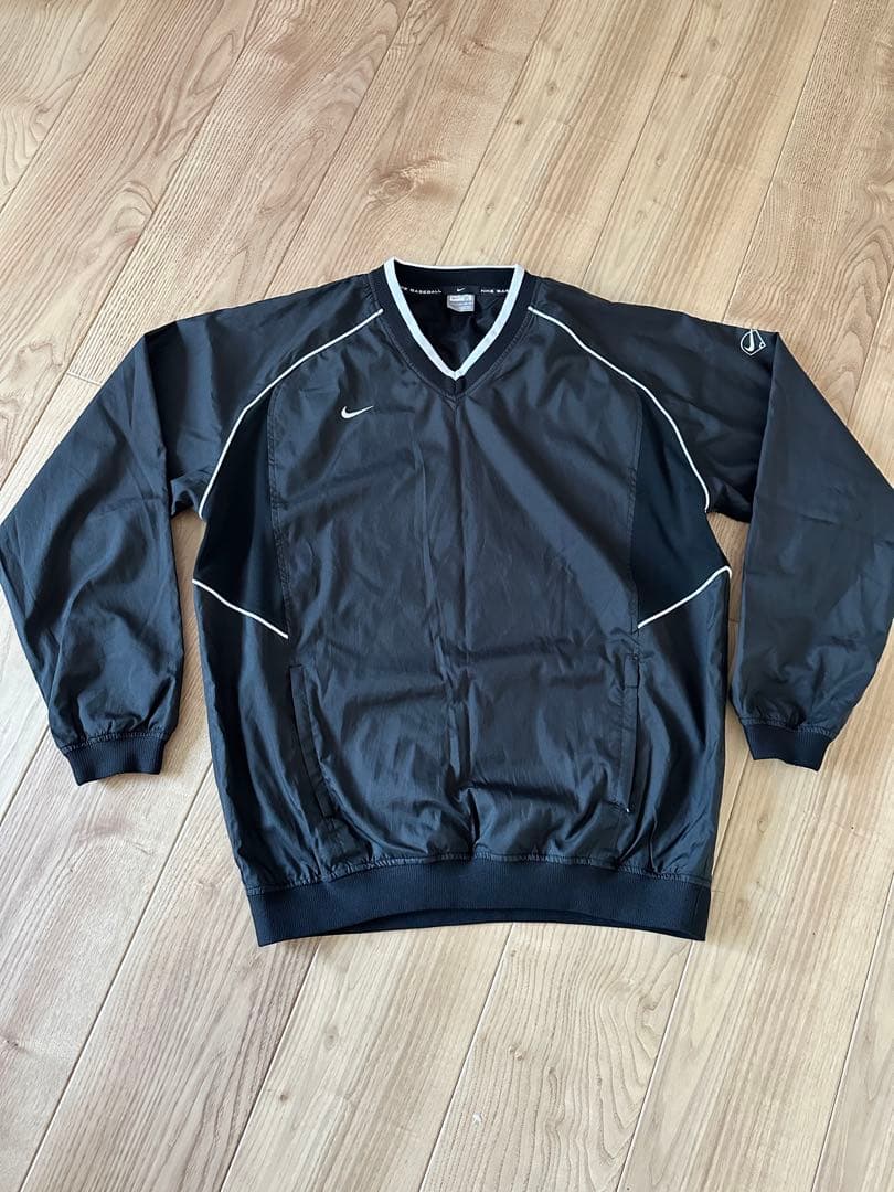 00's NIKE/ナイキ ナイロンピステ ベースボール プルオーバー