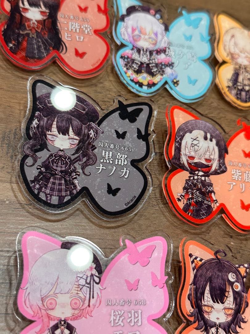 魔法少女ノ魔女裁判　中国カフェ　お名前バッジ　まのさば　セミコンプ