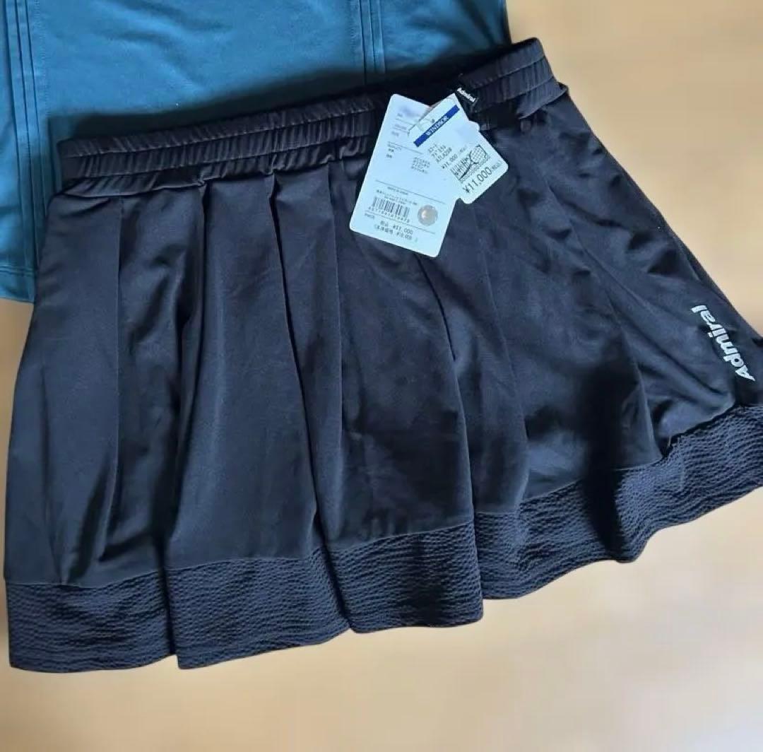 Admiral ブラック プリーツスカート　アドミラル