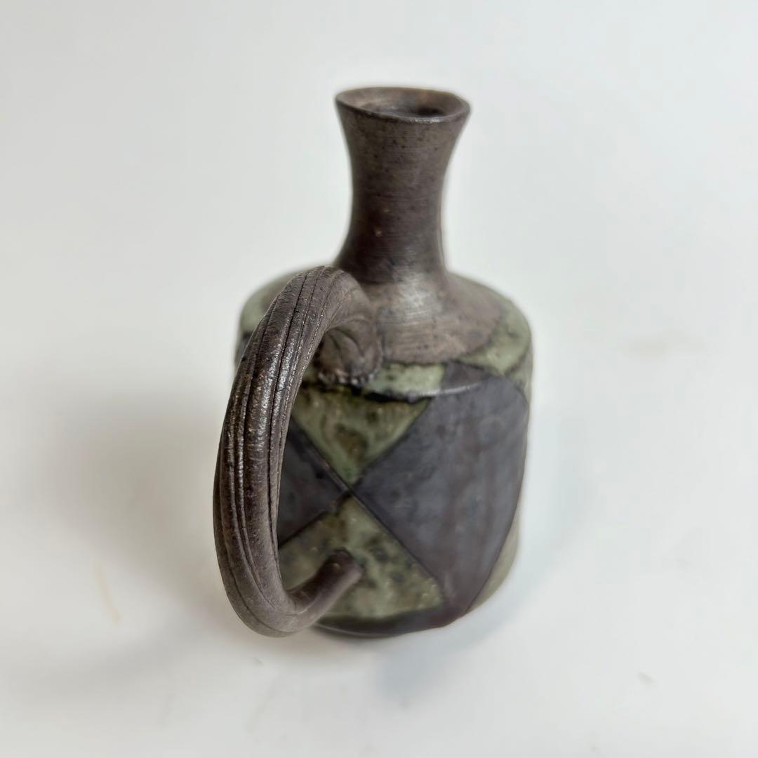 【未使用保管品】波多野正典 釉彩水注 茶道具